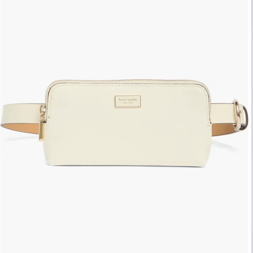 Kate Spade Leather Cream Belt Bag Brand New with Tags